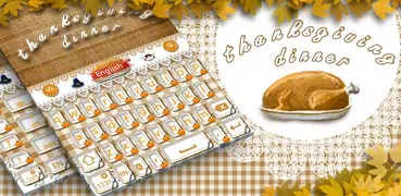 Thanksgiving Dinner Go Keyboard