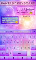 Fantasy GO Keyboard Theme capture d'écran 2