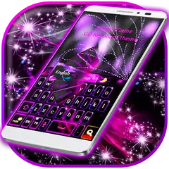 Purple Keyboard Theme XAPK download