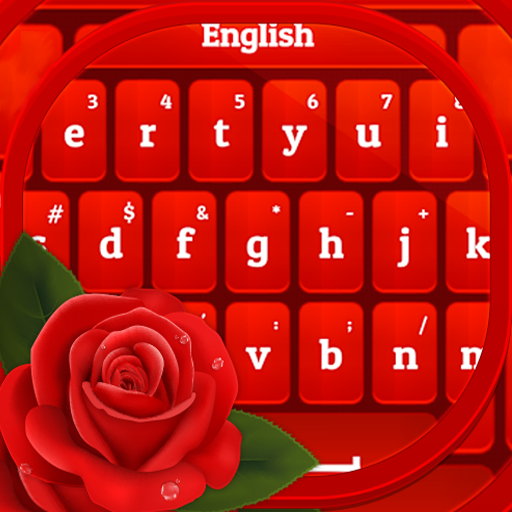 Красная роза клавиатура 2023