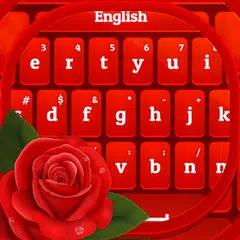 Rote Rose Tastatur 2023