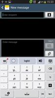 Clean Grey Keyboard capture d'écran 3