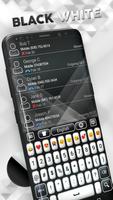 برنامه‌نما Black and White Keyboard عکس از صفحه