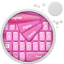 Pink GliTTer Keyboard Go APK