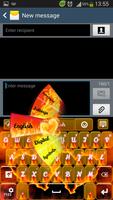 Fire Hearts Keyboard постер