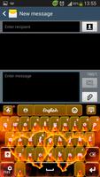 Fire Hearts Keyboard স্ক্রিনশট 2