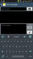 Flat Phone Keyboard تصوير الشاشة 1