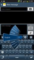 موضوع لوحة المفاتيح للهاتف الملصق