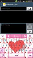 Love Hearts Keyboard screenshot 1