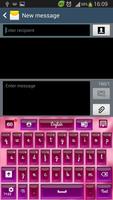 Laser Pink Keyboard স্ক্রিনশট 1