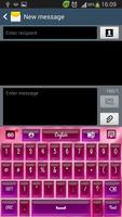 Laser Pink Keyboard captura de pantalla 2