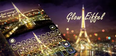 Glow Eiffel GO Keyboard Theme