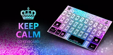 Keep Calm GO Keyboard theme