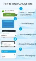 Keep Calm GO Keyboard theme تصوير الشاشة 3