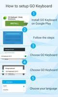 Keep Calm GO Keyboard theme ảnh chụp màn hình 3