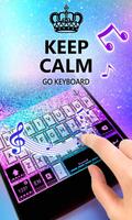 Keep Calm GO Keyboard theme تصوير الشاشة 1