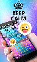 Keep Calm GO Keyboard theme ảnh chụp màn hình 2