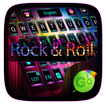 Rock & Roll GO Keyboard Theme