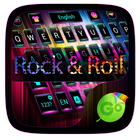 Rock & Roll GO Keyboard Theme icône