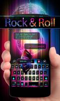 Rock & Roll GO Keyboard Theme постер