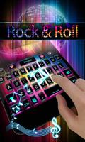 Rock & Roll GO Keyboard Theme imagem de tela 2