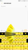 Yellow Keyboard تصوير الشاشة 2