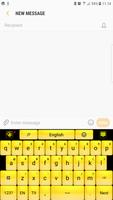 Yellow Keyboard ảnh chụp màn hình 3