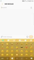 Black and gold keyboard theme скриншот 1