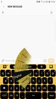 Black and gold keyboard theme скриншот 2