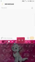 клавиатура с симпатичной кошкой скриншот 2