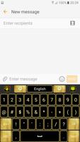 Luxurious Gold Keyboard স্ক্রিনশট 3