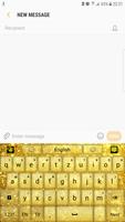 Gold Shine - Launcher Theme الملصق