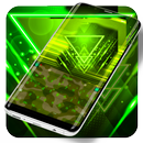Зеленый военный камуфляж - тема клавиатуры APK
