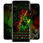 Bàn phím reggae đen biểu tượng