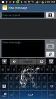 Zodiac Aquarius Go Keyboard ภาพหน้าจอ 2