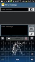 Zodiac Aquarius Go Keyboard اسکرین شاٹ 3