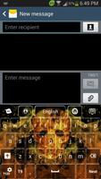 Fire Flame Keyboard постер