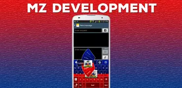 Haiti Flag Keyboard