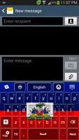 Haiti Flag Keyboard screenshot 3