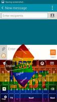 LGBT Keyboard Ekran Görüntüsü 1