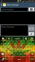 Rasta Weed Keyboard постер