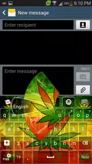 Скачать Rasta Weed Keyboard APK