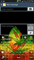 Rasta Weed Keyboard screenshot 1