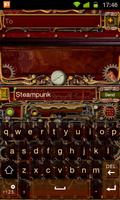 Steampunk GO Keyboard Theme Affiche