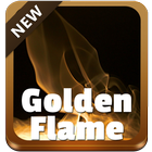 Golden Flame GO Keyboard icono