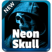 Neon Skull Keyboard