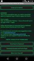 Go Keyboard Nuclear Fallout 3k تصوير الشاشة 3