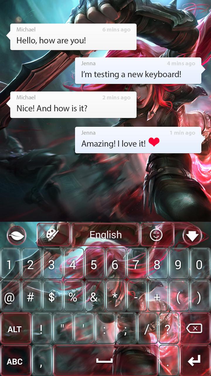 لوحة المفاتيح كاتارينا For Android Apk Download