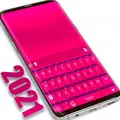 Keyboard Color Pink Theme