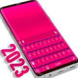 Keyboard Color Pink Theme icon
